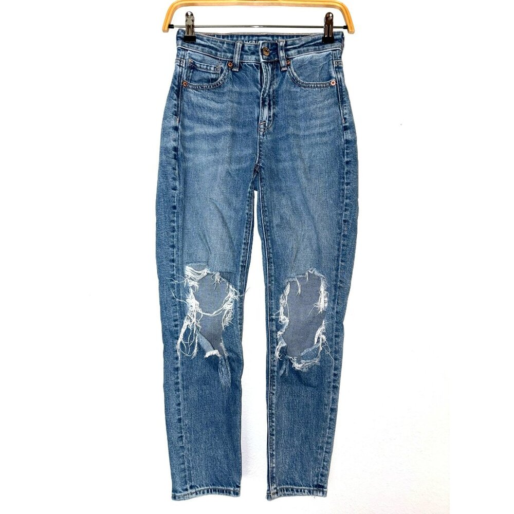 American Eagle Strigid Mom Jean Size 00 Short
